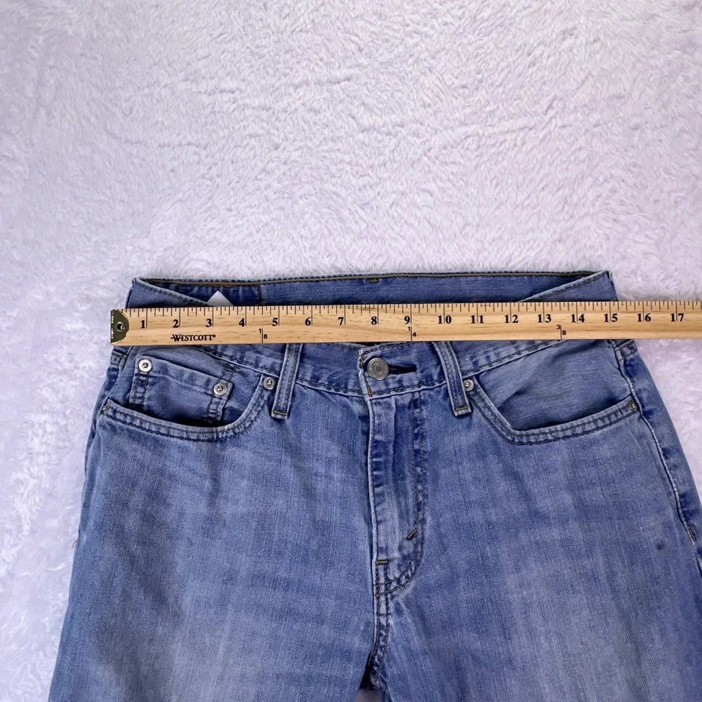Levi's 559‎ Jeans Men's Size 30x32 Blue Relaxed Straight Med Wash Distressed